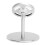 Wireless Charging Pad Stand for iPhone 12, Silver, Aluminum Alloy 11