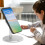 Wireless Charging Pad Stand for iPhone 12, Silver, Aluminum Alloy 1