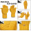 Glitter Convertible Thermal Gloves with Thumb Cap 2