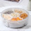 Veggie Tray with Lid 4 or 6 Compartments 4