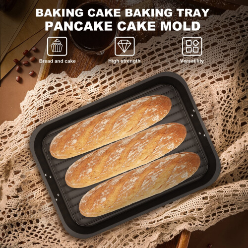Non-Stick Roasting Pan for Baking and Roasting 13x9 Inch 1