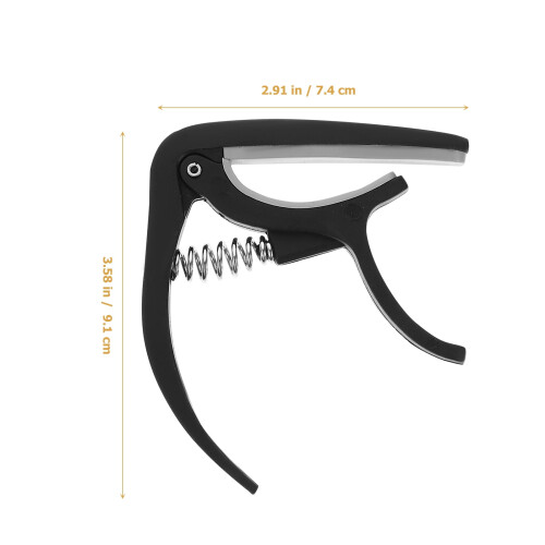 Compact Guitar Capo for Acoustic Guitars, 1 Piece 1