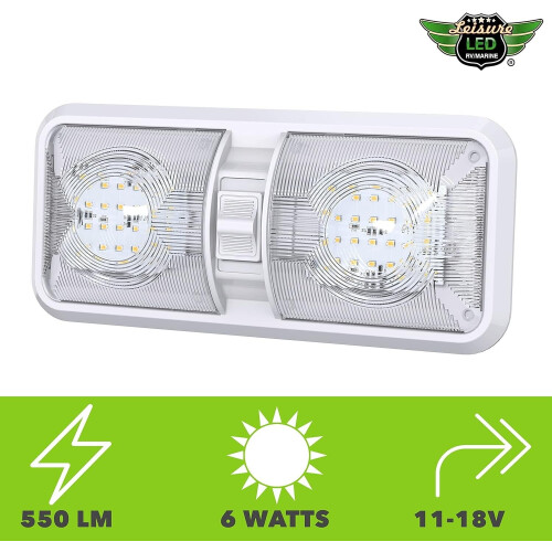 LED RV Ceiling Dome Light 12V 4 pcs 2