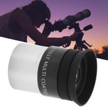 12mm Metal Coated Eyepiece for Telescope, 50 FOV, 1.25in