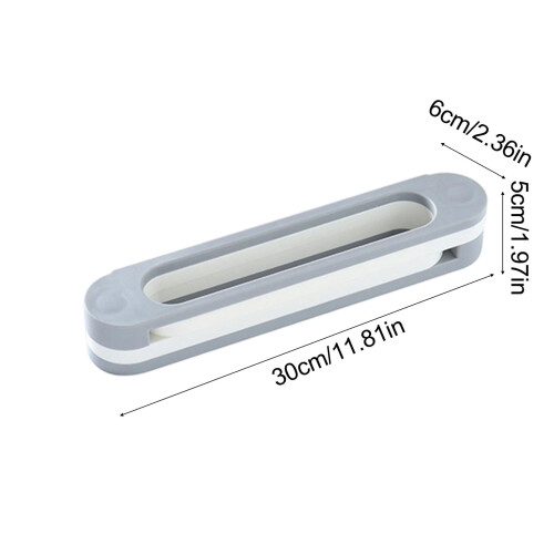 3-in-1 Bathroom Slipper Rack Gray Wall-Mounted Foldable 2