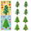 Christmas Face-Swap Puzzle Stickers 6-Pack 4
