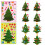 Christmas Face-Swap Puzzle Stickers 6-Pack 5