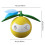 Interactive Cat Toy Ball with Feathers & Bells 3