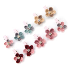 Pet Hairpins 10/Pack Floral Clips for Dog and Cat Grooming Accessories