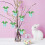 Plush Bunny Easter Ornament Blue 4.13 in 2