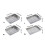 Stainless Steel Roasting Pan with Wire Rack 12-inch 3