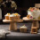Wood Tray Cake Display Rack Synthetic Material 1 Pack 20x20 6