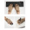 Women's Half-Finger Gloves Windproof Knitted Double-Layer 5