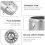 Stainless Steel Round Balcony Drain 1 Unit 5