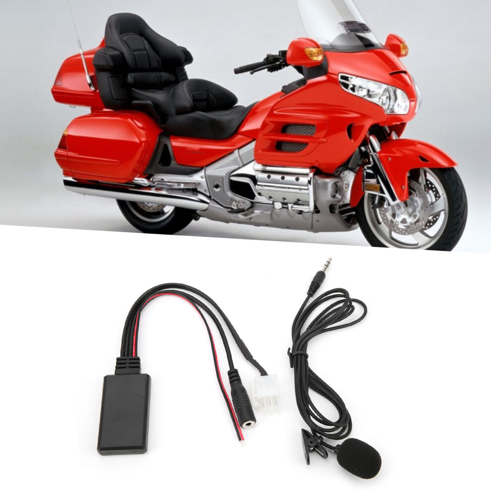 Car Audio Replacement Cable Aux Bluetooth 5.0 12V For Honda Goldwing Gl1800 3001391638312