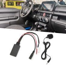 Bluetooth 5.0 AUX Adapter with Mic for Suzuki Swift, Jimny, Vitra