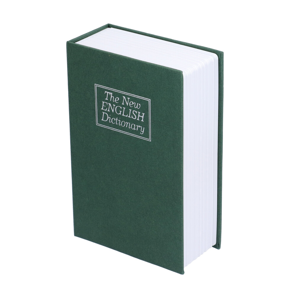 Simulation Dictionary Shaped Book Safe Case, Green, 18X11.6x5.5cm 7681391638503