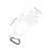 Golf Gloves Support Holder with Carabiner Portable Frame 2