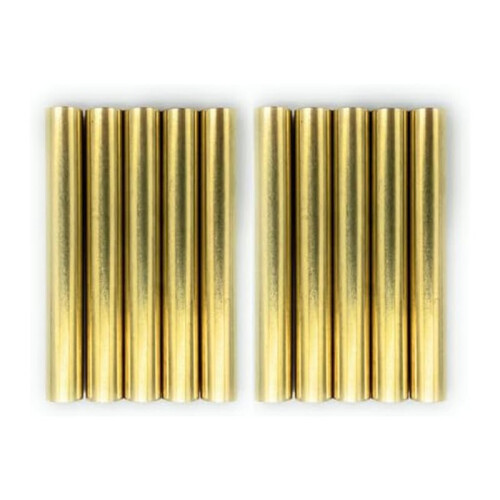 7mm Brass Tube Replacement 2-1/32inch Long 20 Pack 1