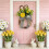 Easter Wreath Spring Decoration for Door Porch 6