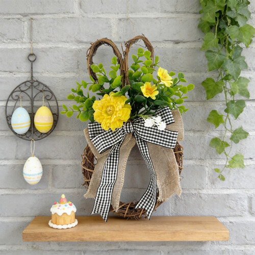 Easter Wreath Spring Decoration for Door Porch 1