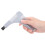 Men Beard Shaping Comb L-Shaped Mustache Trimming Guide Gray Plastic 3