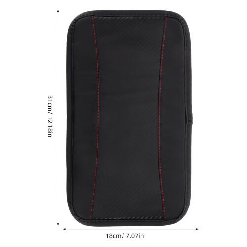 Anti-slip Console Color Patchwork Car Armrest Box Mat 1