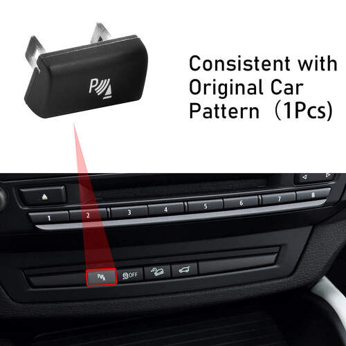 Car Parking- Sensor  Button Cover for  X5 E70 2006-13 X6 E71 2008-2014 1