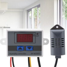 Digital Hygrometer Switch Controller 0-99%RH 12V Humidity Sensor for Australia