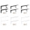 Strong Metal Double Hook Brackets Upgrades for-30cm black 2