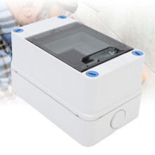 IP66 Wasserdichte 4-Wege-Verteilerbox, ABS/PC 170x106x98mm Blau