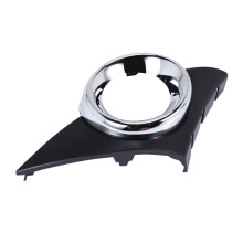Car Front Left Fog Light Cover Chrome Foglights Frame Grill Auto Accessories for 207 Sport 2006-2009