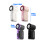 Outdoor draagbare draagbare digitale ventilator Oplaadbare-roze 6
