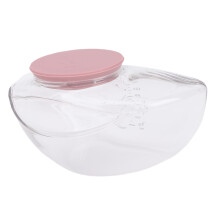 Tragbarer Brustpumpen-Milchsammler Becher 150ML für M9, PP + Silikon