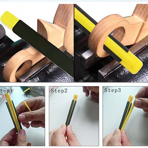 Abrasive Straight Roll Sanding Stick Tool 4 Pieces 1