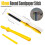 Abrasive Straight Roll Sanding Stick Tool 4 Pieces 4