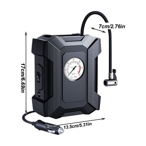 Portable Cordless Tire Inflator with LED Light 2