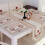 Decoration Table Runner Table Cloth Translucent Jacquard Home Decor Floral New 3