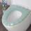 Winter Toilet Seat Cover Set Thickened Washable Elastic Pad 4