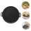Korean BBQ Grill Pan Non-Stick Round Griddle 3 Sizes 3