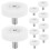 Quiet Operation Small Pulley 10Pcs 1.0X1.0X0.8In 6