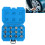 Car Spline Bits Locking Wheel Nut Removal Tool Kit 12pcs Auto Maintenance 5