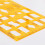 K Resin Flow Chart Symbol Ruler Stencil for Students 5