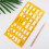K Resin Flow Chart Symbol Ruler Stencil for Students 6