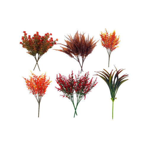 Artificial Fall Maple Flower Arrangement 9 pcs 1