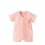 Kimono Robe Cotton Newborn Romper Solid Color Short Sleeve 2