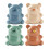 Bear-shaped nail brush with soft bristles 8