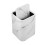 Plastic Marble Trash Can with Lid for Bathroom Kitchen Waste Storage 5