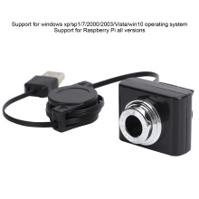 Klemmwebcam USB 2.0 Einziehkabel