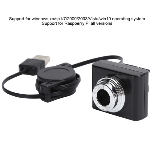 Klemmwebcam USB 2.0 Einziehkabel